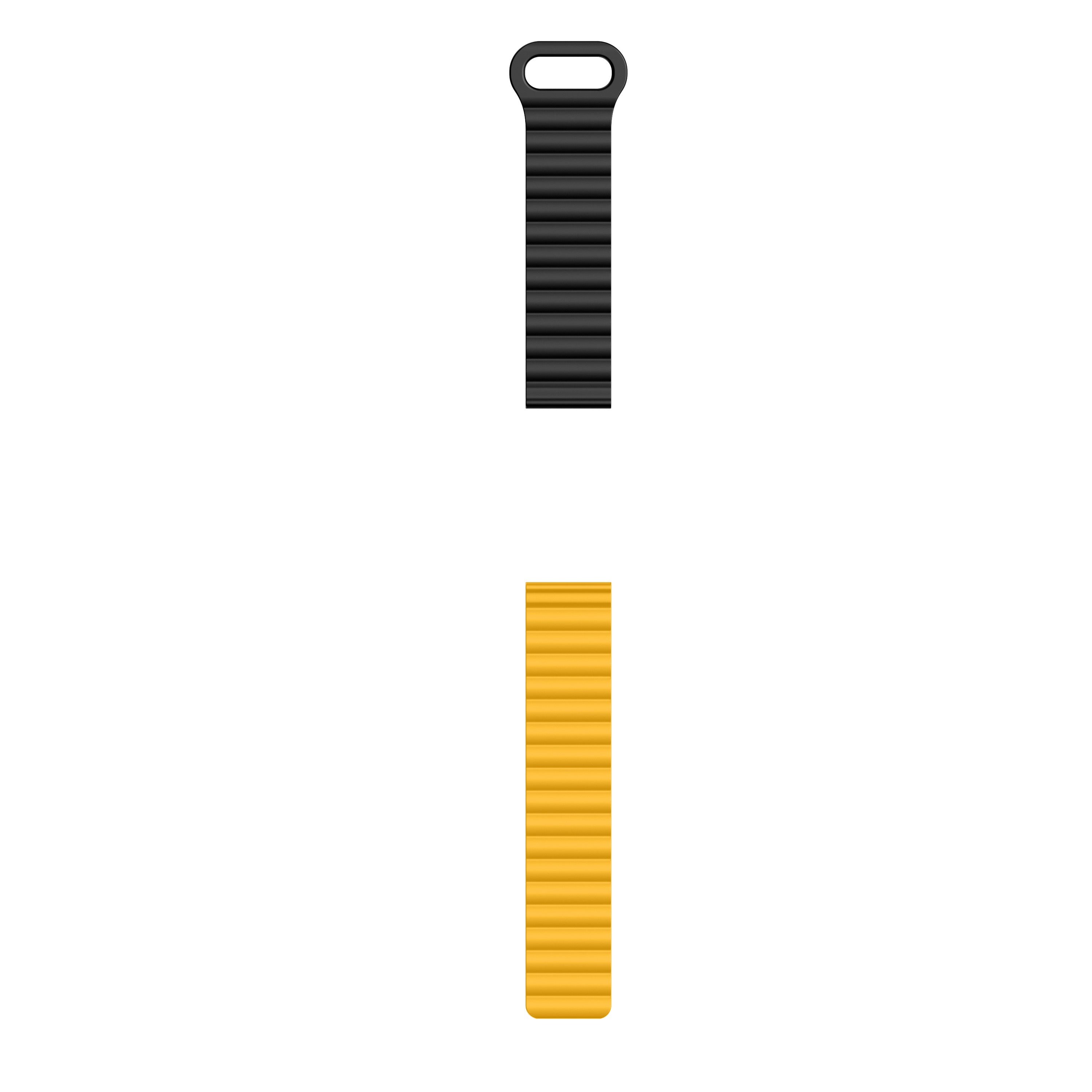 Kieslect 22MM Yellow Black Loop Strap