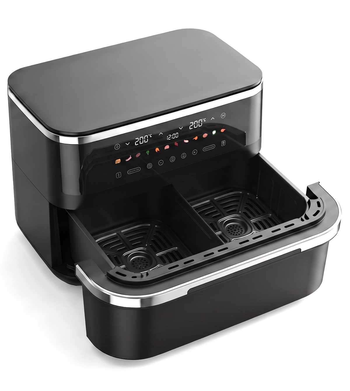 Kieslect 9L Smart Dual-Zone Air Fryer Oven 12-in-1 3100W