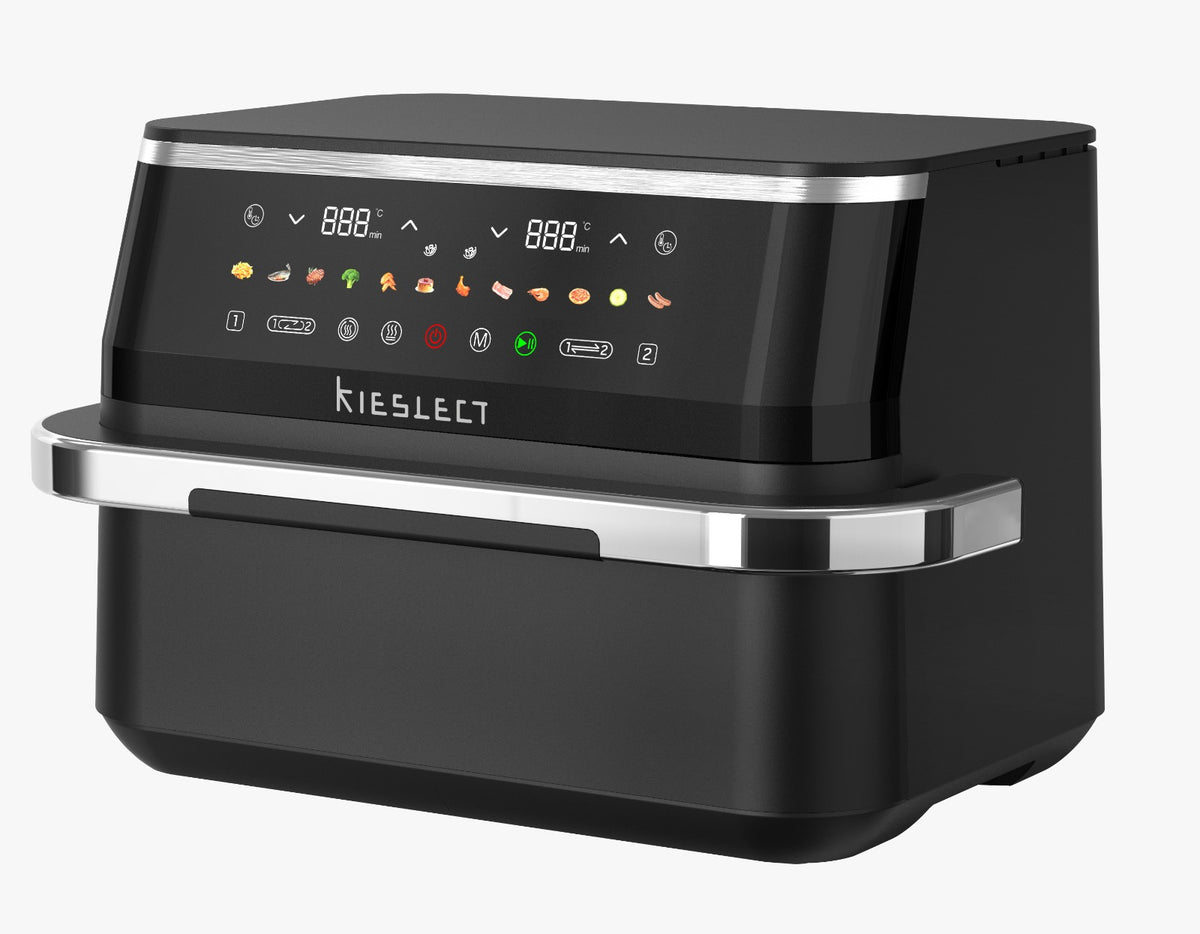 Kieslect 9L Smart Dual-Zone Air Fryer Oven 12-in-1 3100W