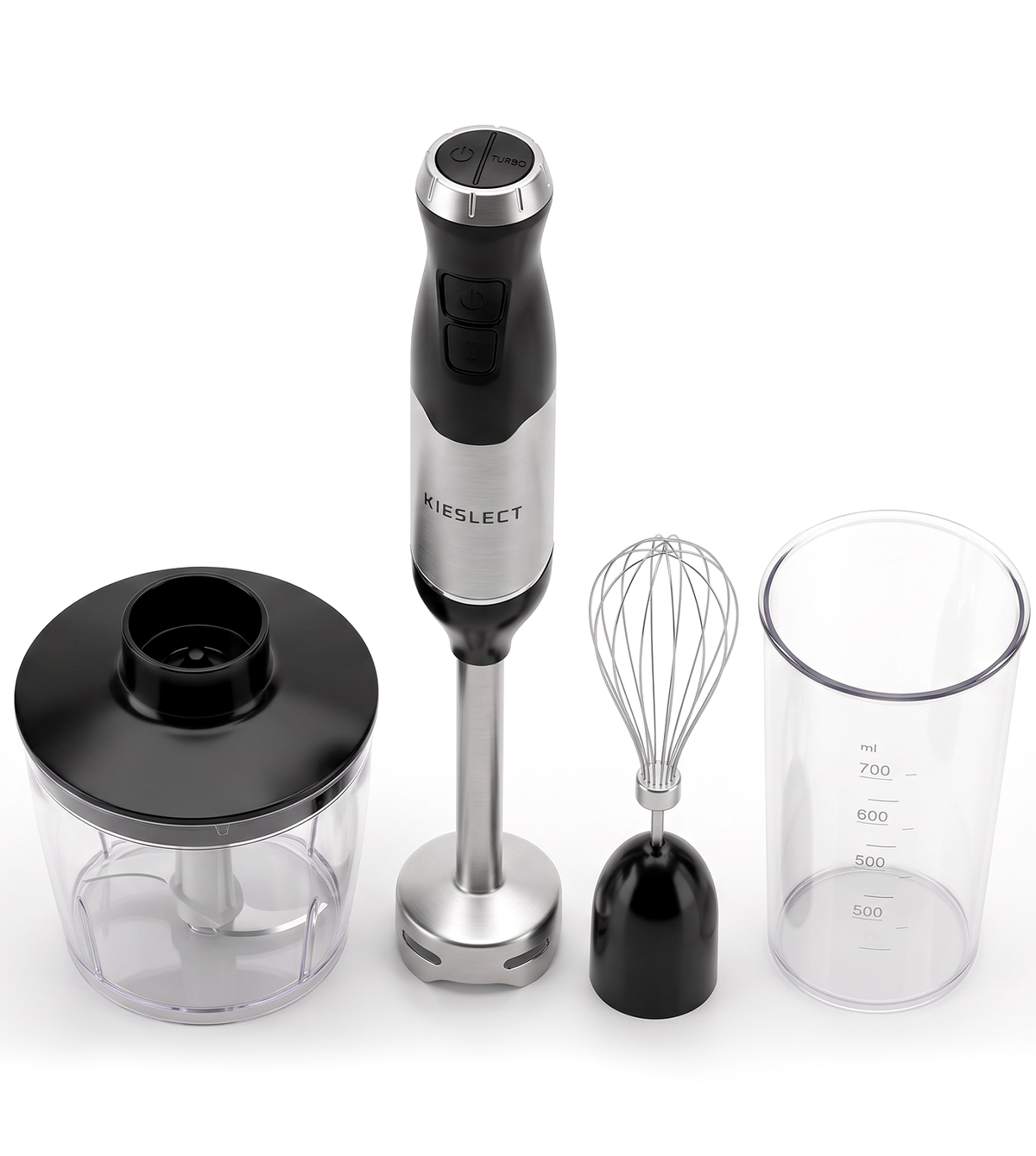Kieslect Kitchen BlendMaster Hand Blender Set 4-in-1 600W