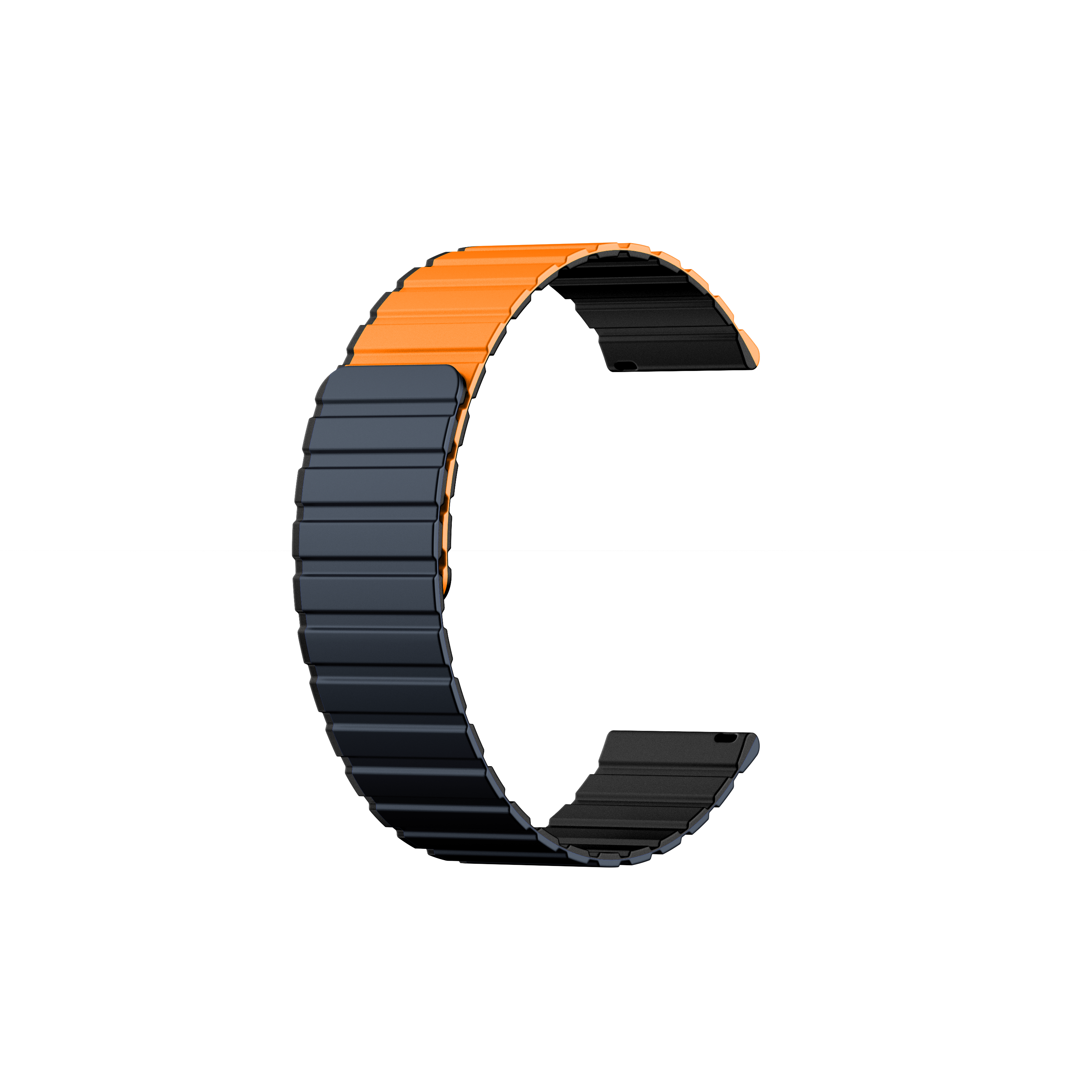 Kieslect 22MM Orange+Gray+Black Strap